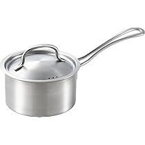 Amazon.co.jp : ヨシカワ 片手鍋 14cm 1.3L 蓋付き IH・直火対応
